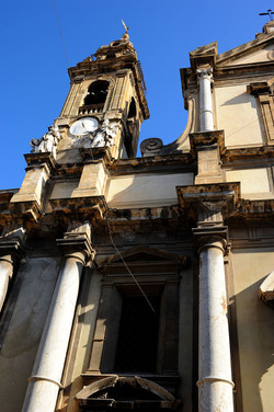 CHIESA S.IGNAZIO all Olivella a Palermo. Fotografie di Giulio Azzarello ©2014.