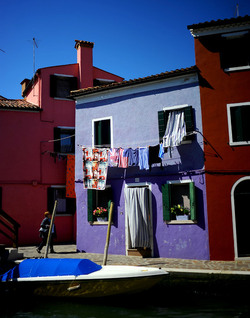 BURANO laguna di Venezia. Fotografie di Giulio Azzarello &copy;2016.