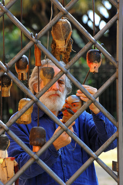 MIMMO CUTICCHIO puparo siciliano ritratti. Fotografie di Giulio Azzarello &copy;2014.