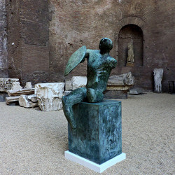 HENRY MOORE mostra a Roma Fotografie di Giulio Azzarello &copy;2016.
