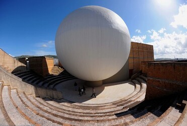 LA CHIESA MADRE a Gibellina nel Belice in Sicilia. Fotografie di Giulio Azzarello &copy;2014.