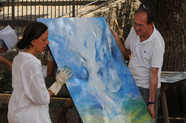 ESTEMPORANEA DI PITTURA fotografie di Giulio Azzarello ©2014. ESTEMPORANEA DI PITTURA fotografie di Giulio Azzarello ©2014.