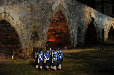 LA BATTAGLIA DI PONTE AMMIRAGLIO a Palermo lo sbarco dei mille . Fotografie di Giulio Azzarello &copy;2014.