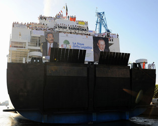 GIORNATE FALCONE E BORSELLINO a Palermo ogni anno. Fotografia di Giulio Azzarello &copy;2014.