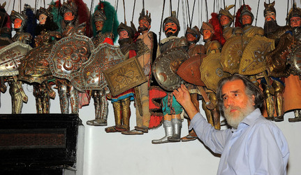 MIMMO CUTICCHIO puparo siciliano ritratti. Fotografie di Giulio Azzarello &copy;2014.