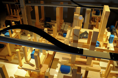 Mobile City installazione di Anne Clemence DeGrollee alla GAM di Palermo. Fotografie di Giulio Azzarello ©2017. Mobile City installazione di Anne Clemence DeGrollee alla GAM di Palermo. Fotografie di Giulio Azzarello ©2017.