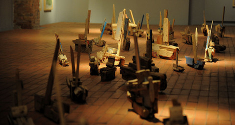 Installazione di Anne Clemence DeGrollee alla GAM di Palermo. Fotografie di Giulio Azzarello ©2017. Installazione di Anne Clemence DeGrollee alla GAM di Palermo. Fotografie di Giulio Azzarello ©2017.