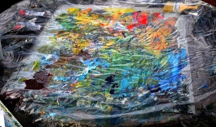 MOSTRA di PITTURA a MONDELLO. Fotografie di Giulio Azzarello &copy;2018.