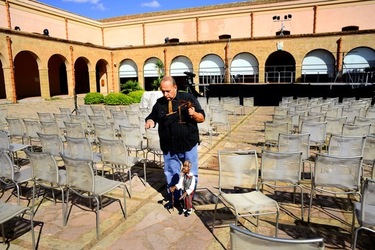 TEATRO TAGES Sardegna Cagliari. Fotografie di Giulio Azzarello ©2020.