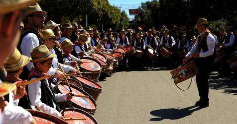 Tamburai siciliani di Agrigento. Fotografie di Giulio Azzarello &copy;2017.