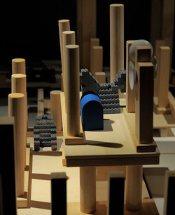 Mobile City installazione di Anne Clemence DeGrollee alla GAM di Palermo. Fotografie di Giulio Azzarello ©2017. Mobile City installazione di Anne Clemence DeGrollee alla GAM di Palermo. Fotografie di Giulio Azzarello ©2017.