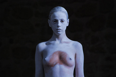 VANESSA BEECROFT allo Spasimo di Palermo alcuni momenti. Fotografie di Giulio Azzarello &copy;2014.