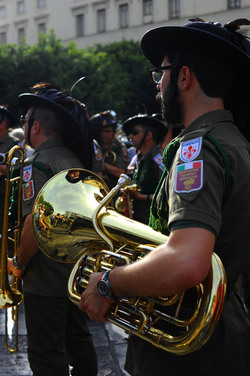RADUNO di Bersaglieri. Fotografie di Giulio Azzarello &copy;2016.