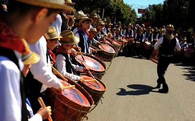 Tamburai siciliani di Agrigento. Fotografie di Giulio Azzarello &copy;2017.