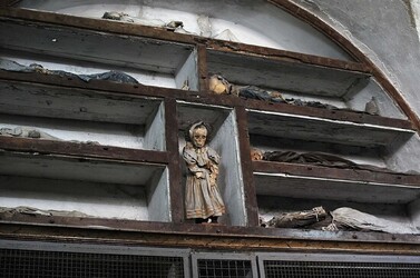 LE CATACOMBE dei cappuccini a Palermo in Sicilia. Fotografie di Giulio Azzarello &copy;2014.
