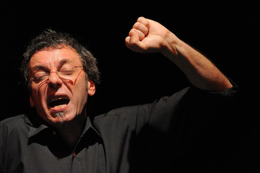 LELLO CASSINOTTI attore italiano di teatro. Fotografie di Giulio Azzarello &copy;2014.