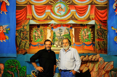 OPERA DEI PUPI dei maestri Mimmo e Nino Cuticchio. Fotografie di Giulio Azzarello &copy;2014.