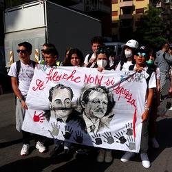 GIORNATA DELLA MEMORIA. Fotografie di Giulio Azzarello &copy;2022.