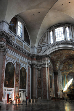 BASILICA di Santa Maria degli Angeli e dei Martiri a Roma. Fotografie di Giulio Azzarello &copy;2014.