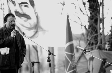 MANIFESTAZIONE per la pace nel curdistan turco. Fotografie di Giulio Azzarello &copy;2014.