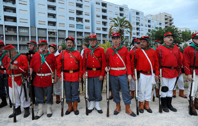 LA BATTAGLIA DI PONTE AMMIRAGLIO a Palermo lo sbarco dei mille . Fotografie di Giulio Azzarello &copy;2014.