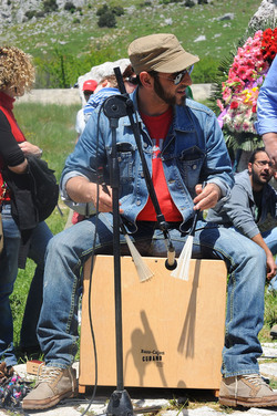 PORTELLA della Ginestra in Sicilia. Fotografie di Giulio Azzarello &copy;2014.