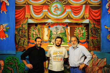 OPERA DEI PUPI dei maestri Mimmo e Nino Cuticchio. Fotografie di Giulio Azzarello &copy;2014.