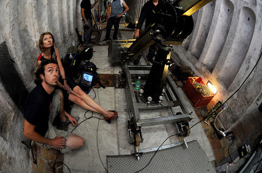 Le CATACOMBE di Palermo documentario film. Fotografie di scena e set di Giulio Azzarello &copy;2014.