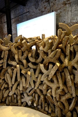 VENEZIA Padiglione Emirati Arabi Arsenale. Biennale Arch. Cont. Fotografie di Giulio Azzarello &copy;2022.