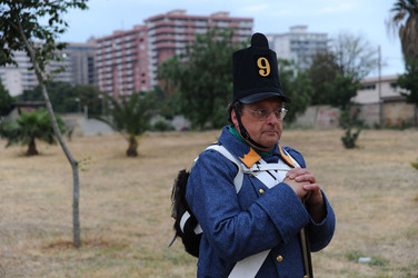 LA BATTAGLIA DI PONTE AMMIRAGLIO a Palermo lo sbarco dei mille . Fotografie di Giulio Azzarello &copy;2014.