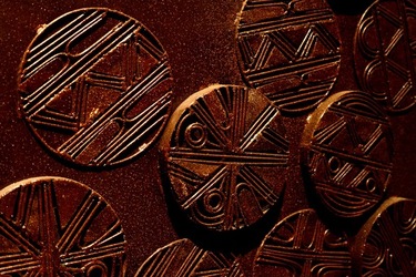 VENEZIA installazione nigeriana inizio Arsenale. Biennale Arch. Cont.. Fotografie di Giulio Azzarello &copy;2022.