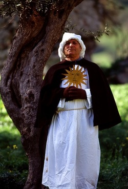 LA CERCA processione religiosa. Fotografie di Giulio Azzarello &copy;1996 2021.