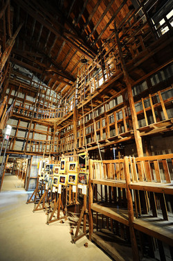 TRADIZIONI IN VIAGGIO mostra di pupi di Mimmo Cuticchio. Fotografie di Giulio Azzarello &copy;2014.