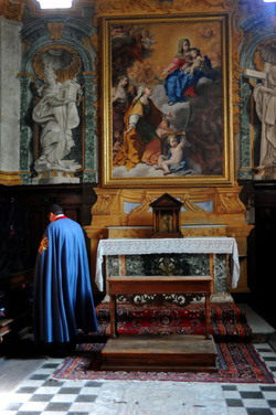 SANTA ROSA a Viterbo. Fotografie di Giulio Azzarello &copy;2014.