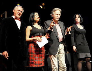 IL CABARET di Moschella Mul&egrave; attori e registi siciliani italiani. Foto di Giulio Azzarello &copy;2014.