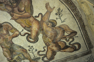 I MOSAICI della VILLA ROMANA DEL CASALE Piazza Armerina in Sicilia. Fotografie di Giulio Azzarello &copy;2014.