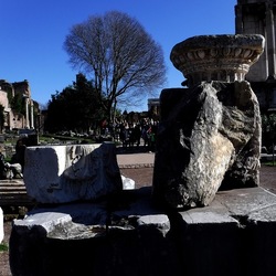 FORI IMPERIALI Roma. Fotografie di Giulio Azzarello &copy;2020.