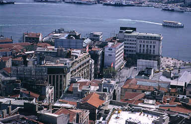 ISTAMBUL in Turchia panoramiche e particoalri. Fotografie di Giulio Azzarello &copy;2014.