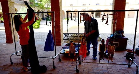 TEATRO TAGES Sardegna Cagliari. Fotografie di Giulio Azzarello ©2020.
