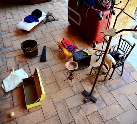 TEATRO TAGES Sardegna Cagliari. Fotografie di Giulio Azzarello ©2020.