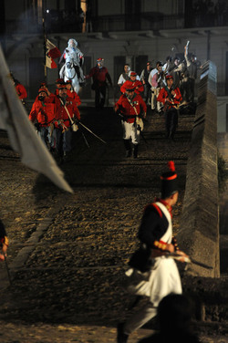 LA BATTAGLIA DI PONTE AMMIRAGLIO a Palermo lo sbarco dei mille . Fotografie di Giulio Azzarello &copy;2014.