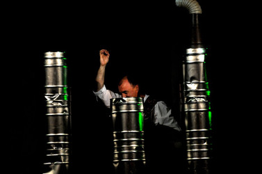 MARCO RENZI e il suo teatro. Fotografie di Giulio Azzarello ©2014.