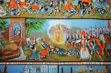 OPERA DEI PUPI dei maestri Mimmo e Nino Cuticchio. Fotografie di Giulio Azzarello &copy;2014.