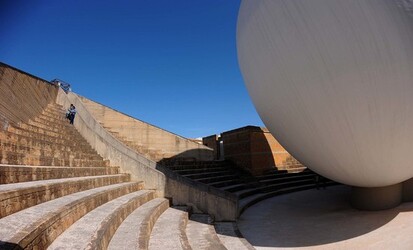 LA CHIESA MADRE a Gibellina nel Belice in Sicilia. Fotografie di Giulio Azzarello &copy;2014.