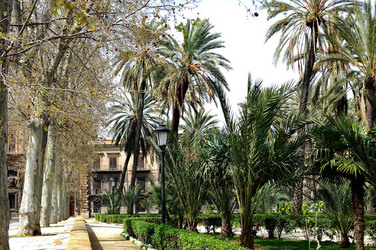VILLA BONANNO a Palermo. Fotografie di Giulio Azzarello &copy;2016.