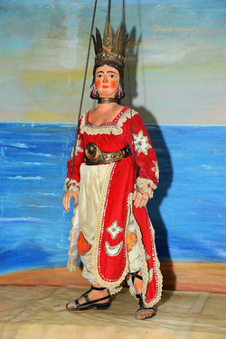 OPERA DEI PUPI dei maestri Mimmo e Nino Cuticchio. Fotografie di Giulio Azzarello &copy;2014.