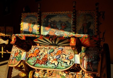 MUSEO DEL CARRETTO SICILIANO D Aumale. Fotografie di Giulio Azzarello &copy;2018.