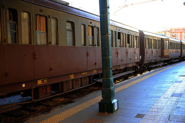 Il treno storico delle ferrovie italiane. Fotografie di Giulio Azzarello &copy;2017.
