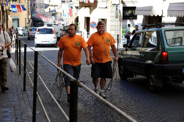 SANTA ROSA a Viterbo. Fotografie di Giulio Azzarello &copy;2014.