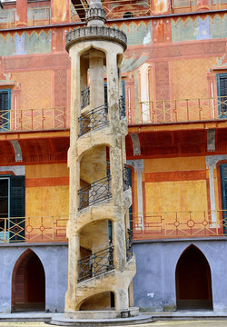 CASINA CINESE a Palermo. Fotografie di Giulio Azzarello &copy;2014.